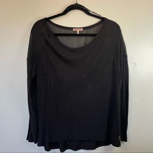 Black Juicy Couture Long Sleeve Top
